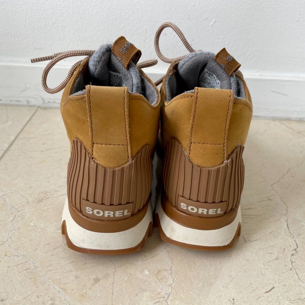 Sorel Caribou Boot Camel And Gray Gem